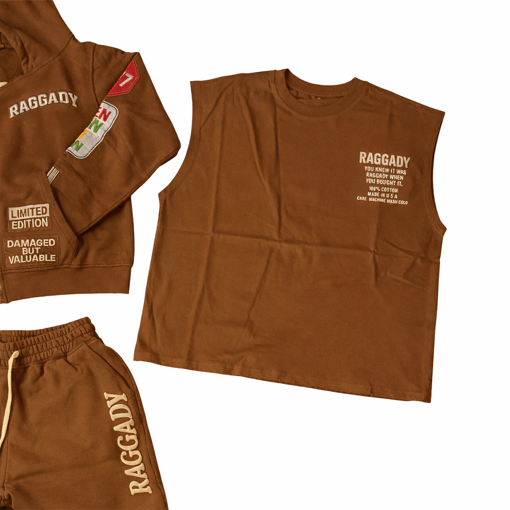 RAGGADY Slouch Set + Free Tee