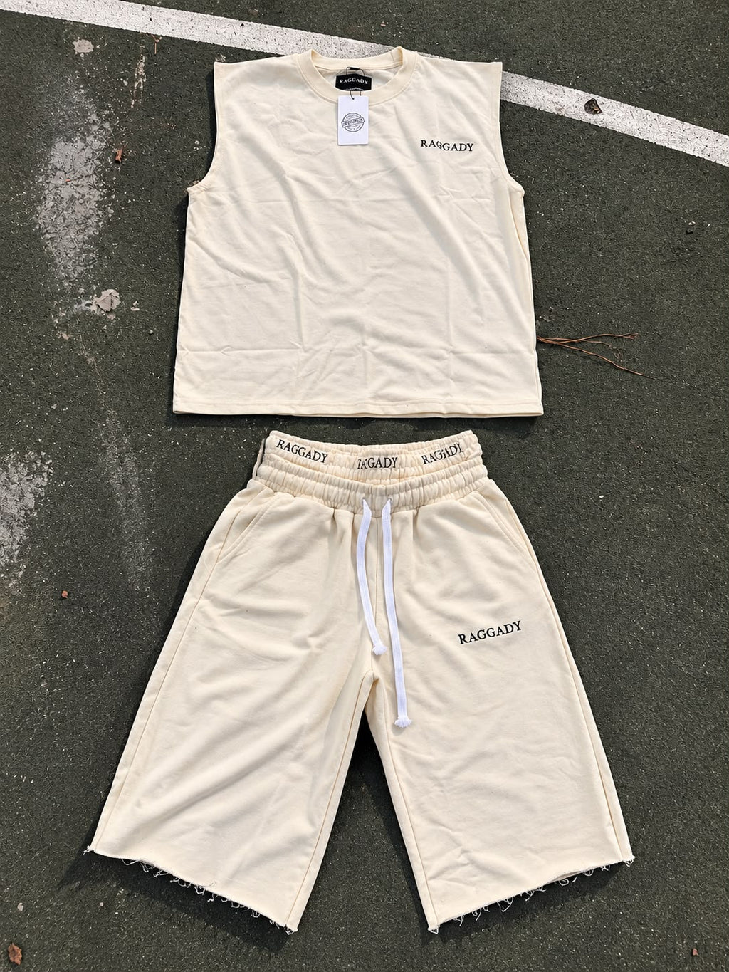 Raggady 3/4 jorts set