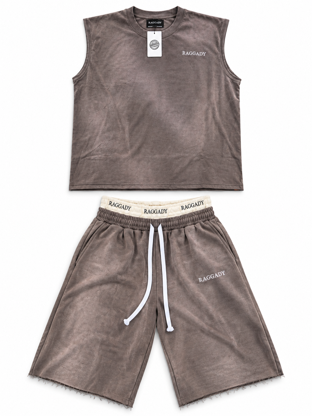 Raggady 3/4 jorts set