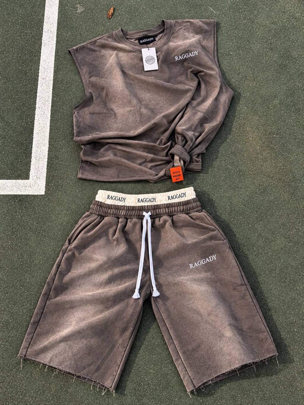 Raggady 3/4 jorts set