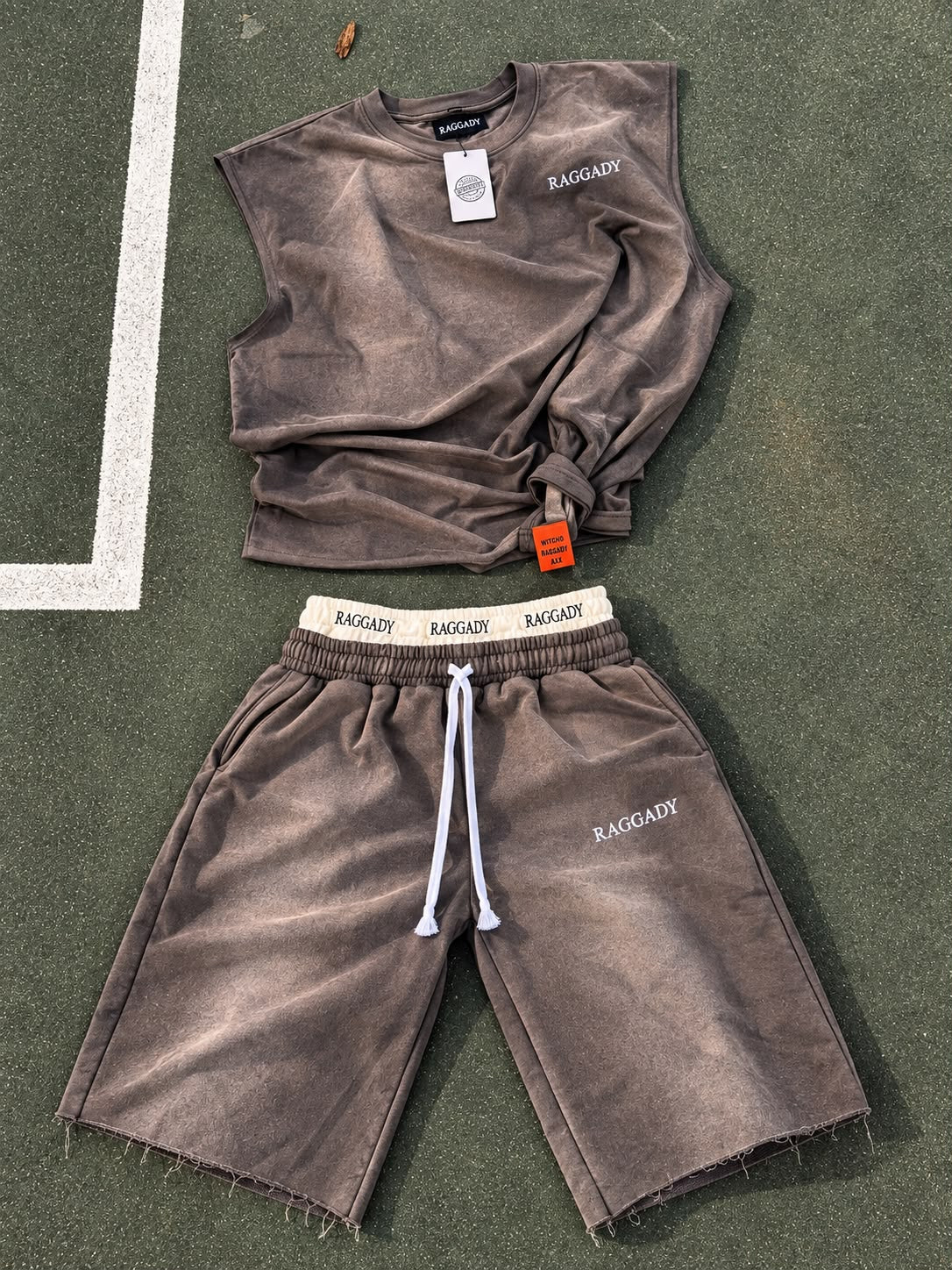 Raggady 3/4 jorts set