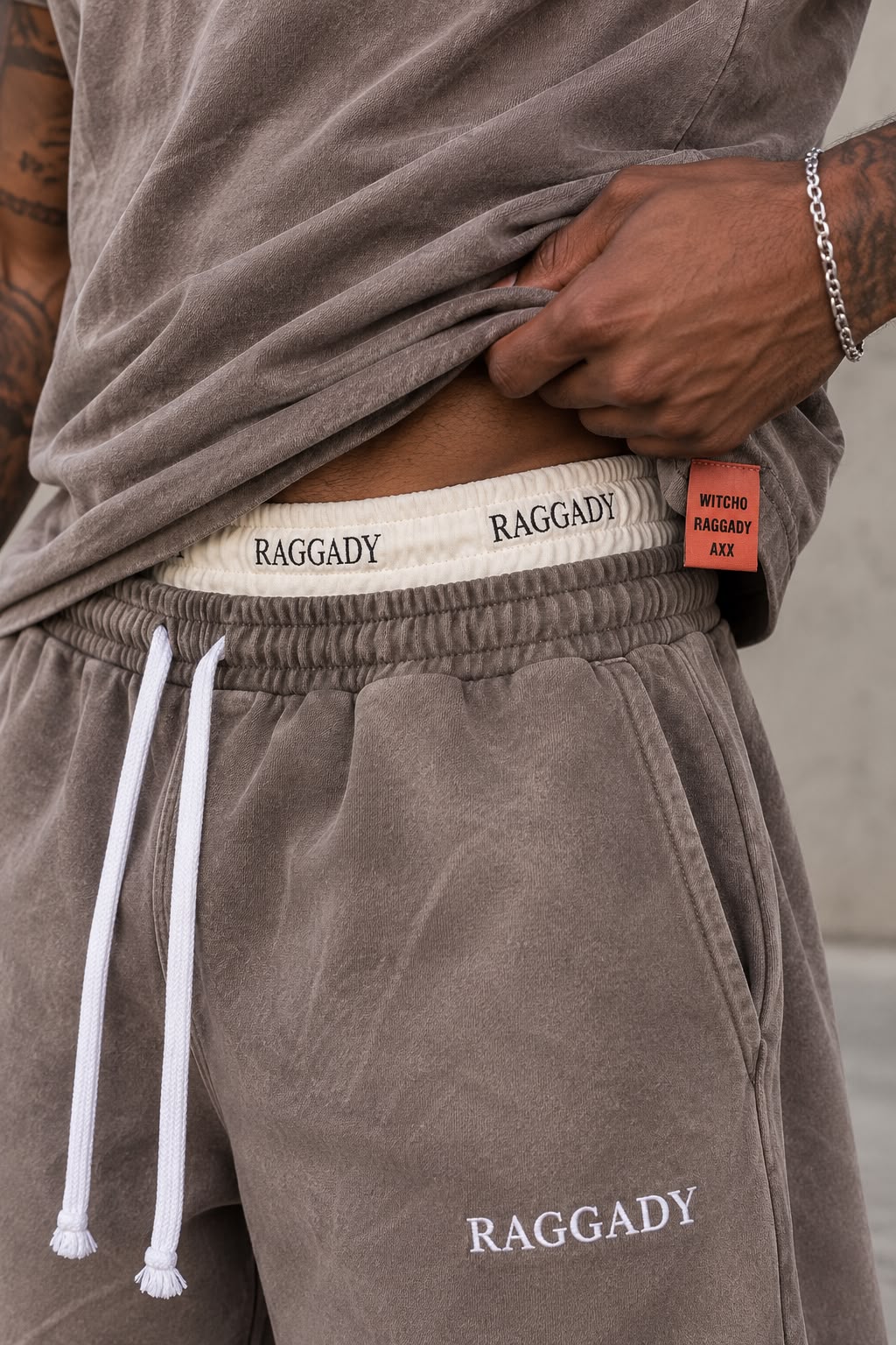 Raggady 3/4 jorts set