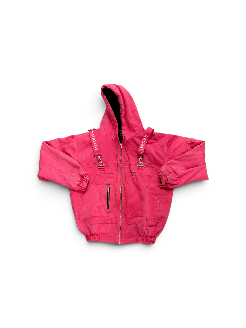 RAGGADY utility jacket pink