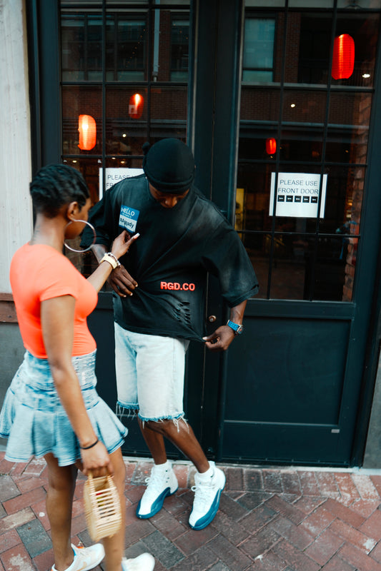 RAGGADY heavy weight oversized tee