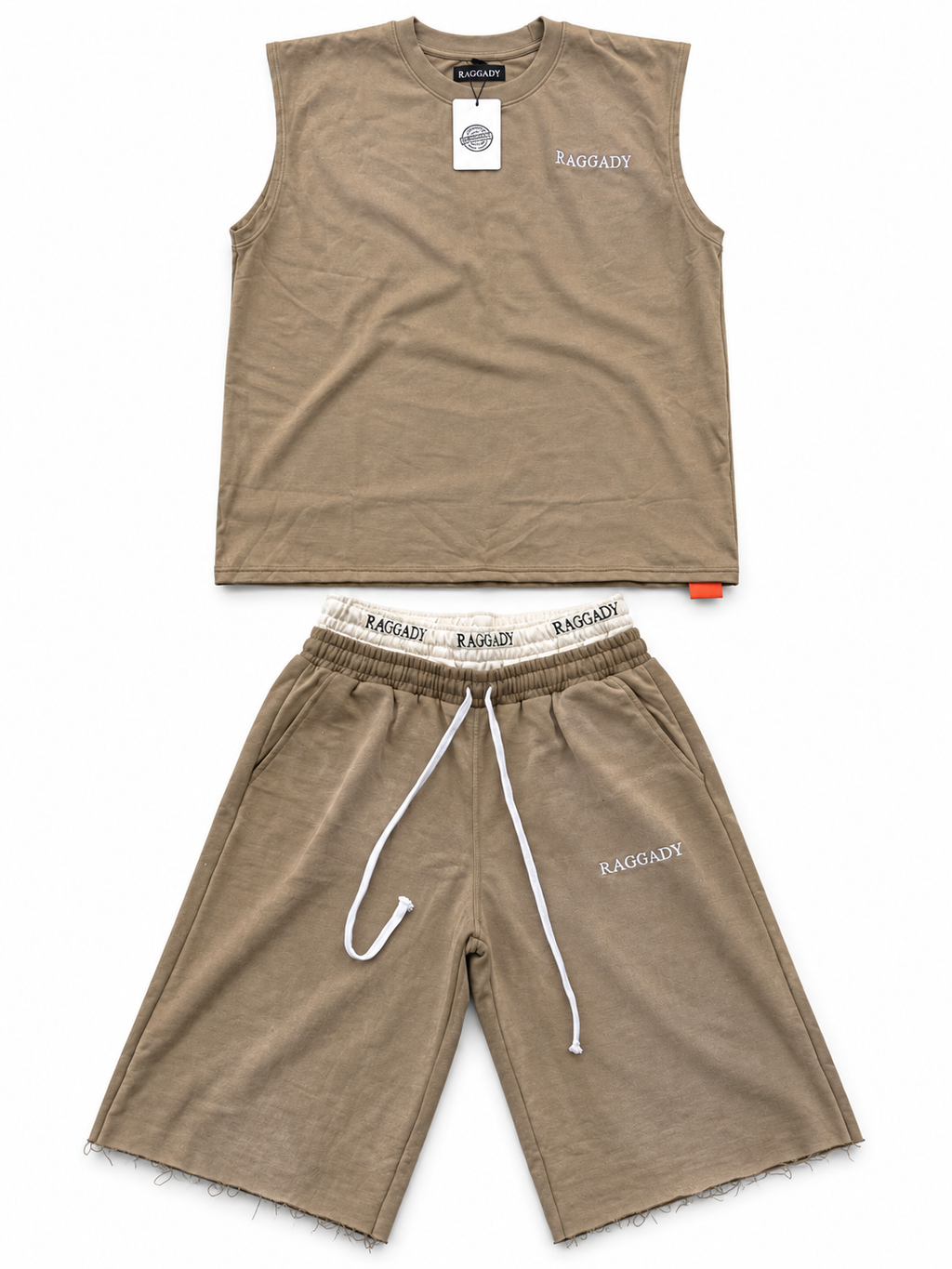 Raggady 3/4 jorts set