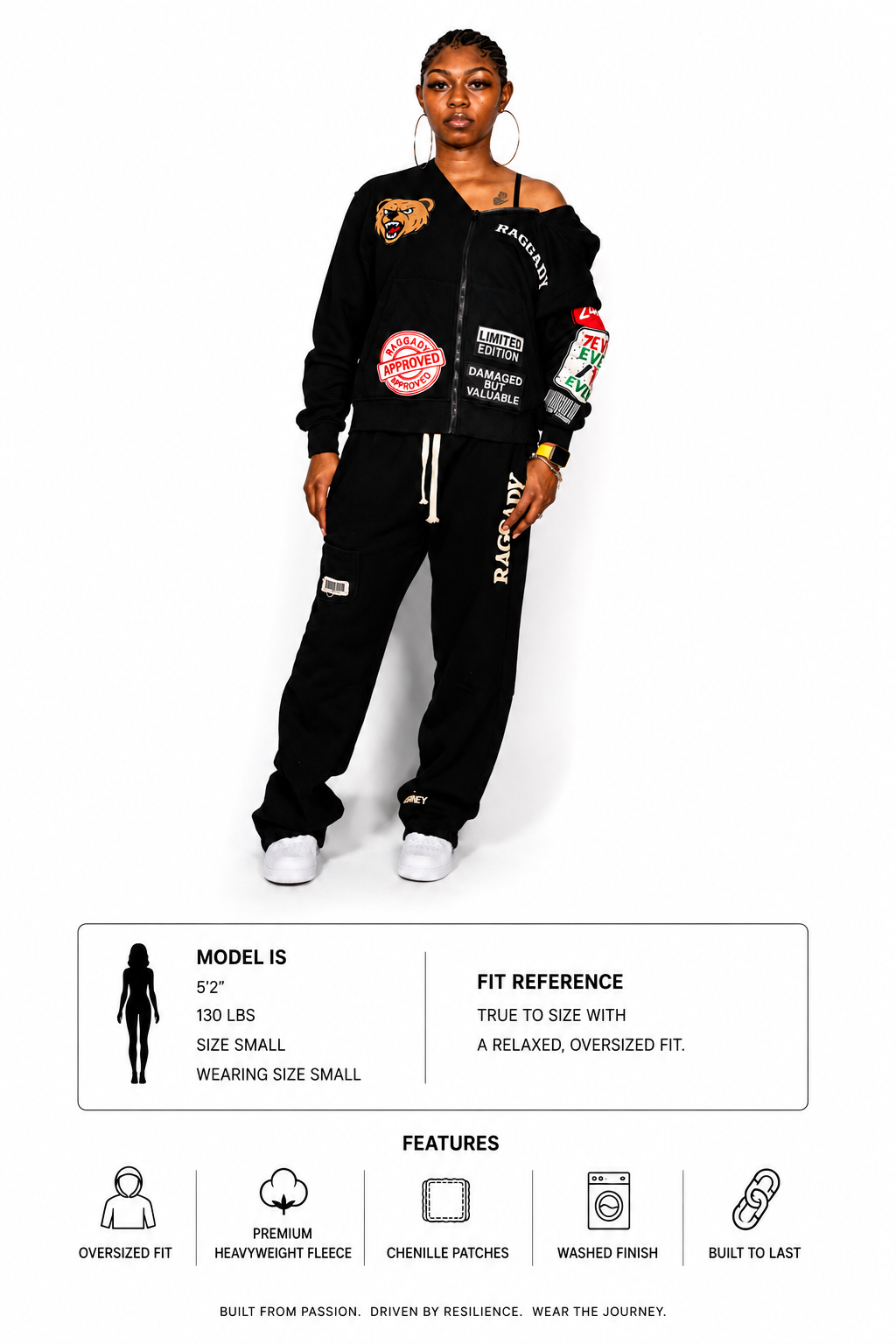 RAGGADY Slouch Set