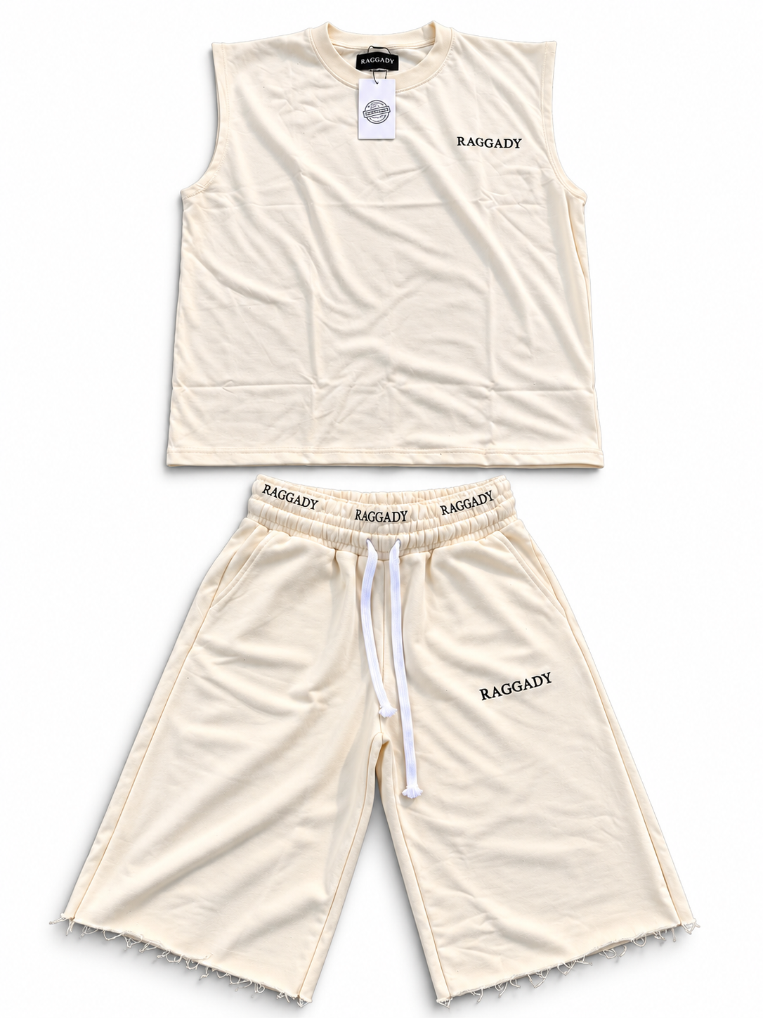 Raggady 3/4 jorts set