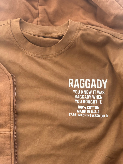 RAGGADY Slouch hoodie + free tee