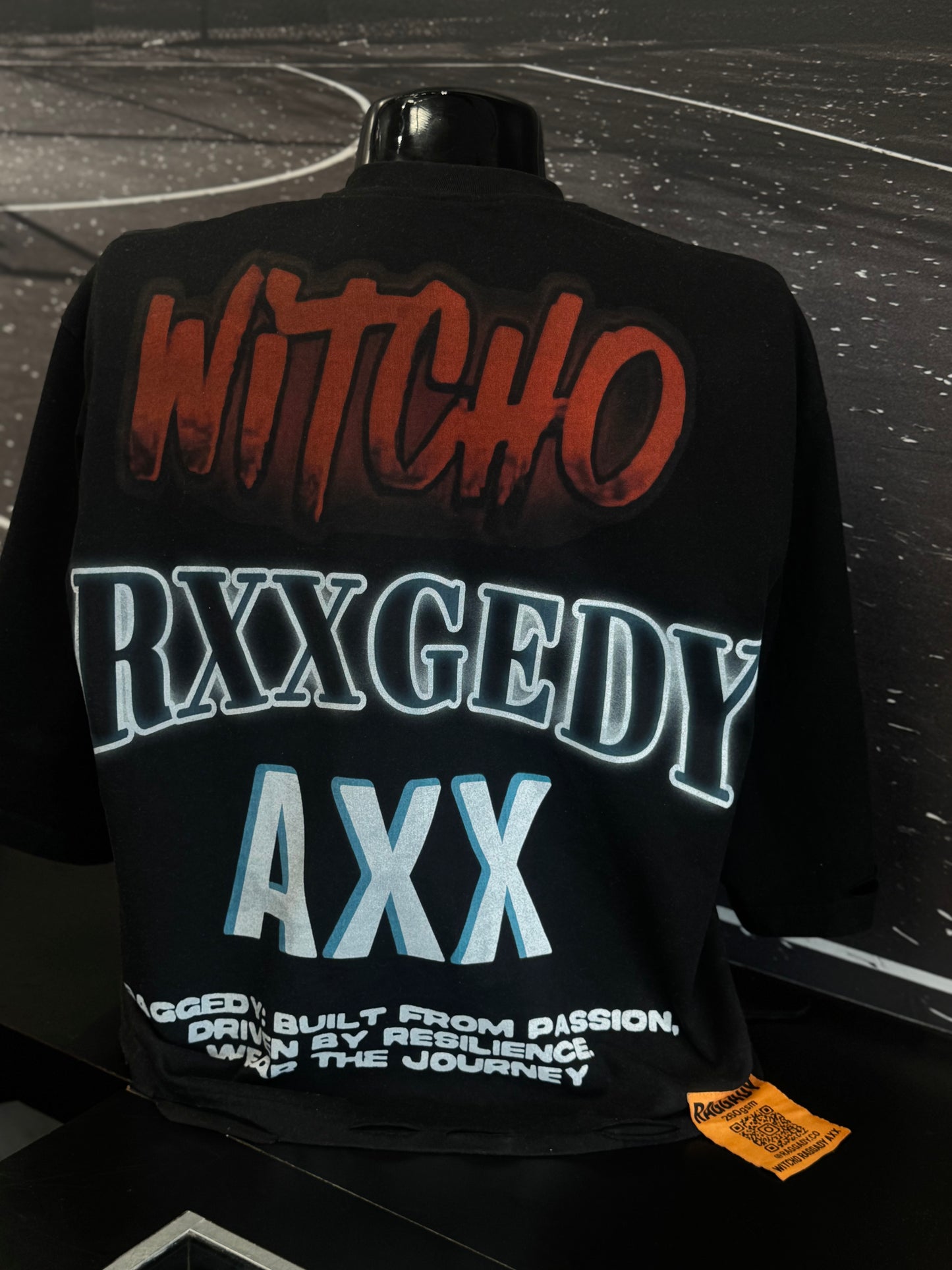 RAGGADY heavy weight oversized tee