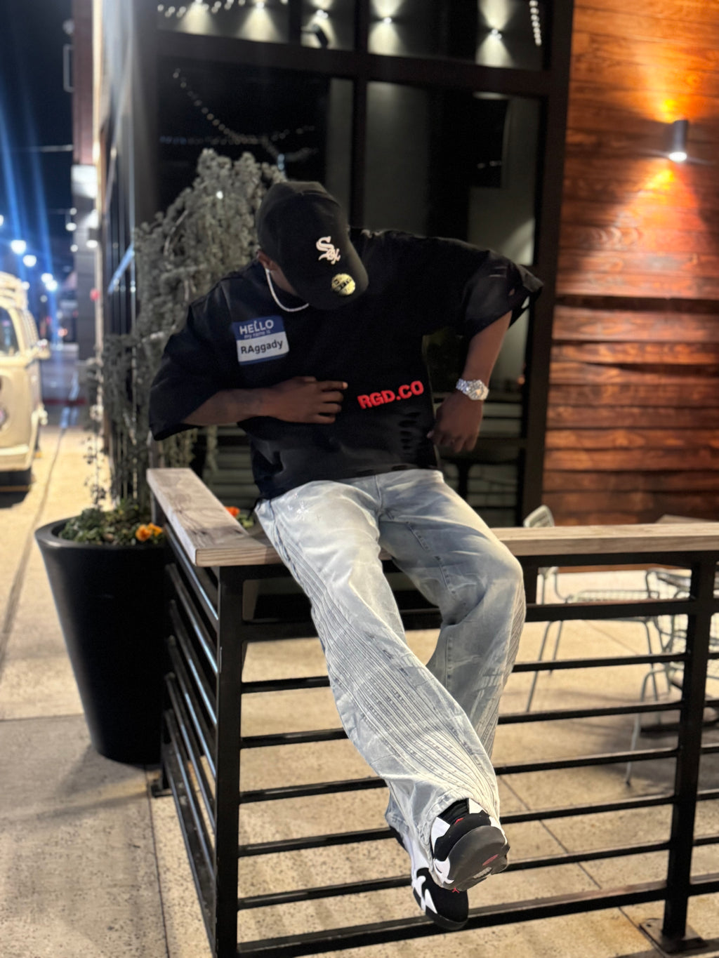 RAGGADY heavy weight oversized tee