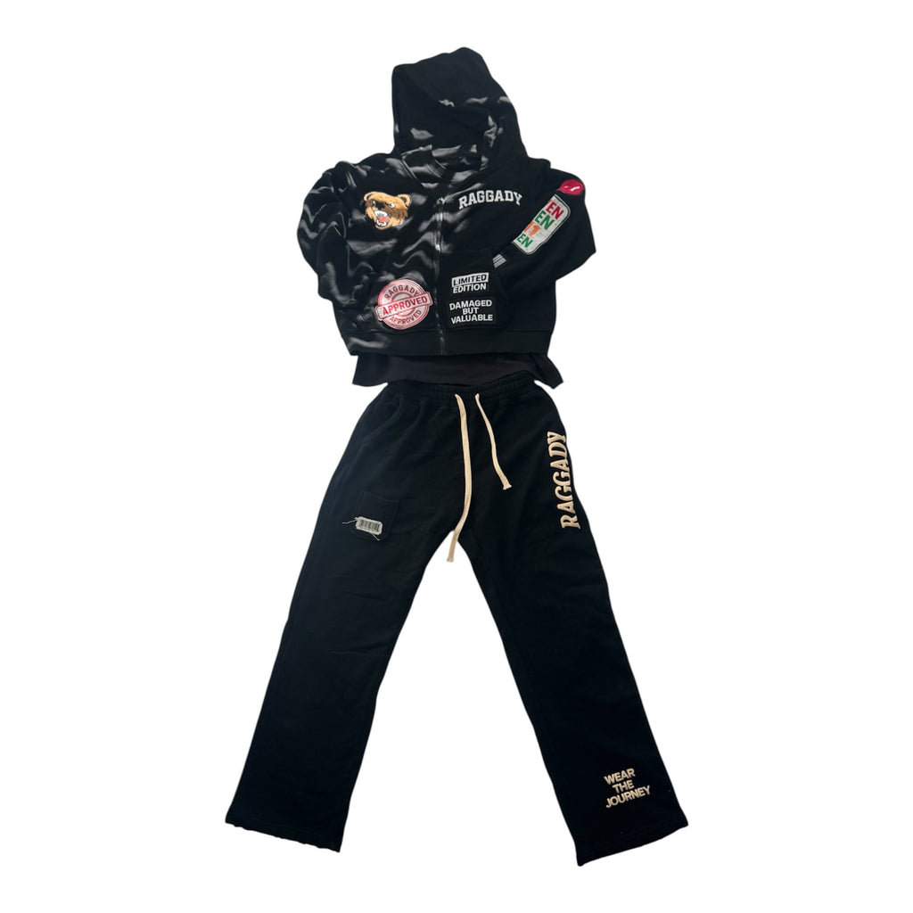 RAGGADY Slouch Set + Free Tee