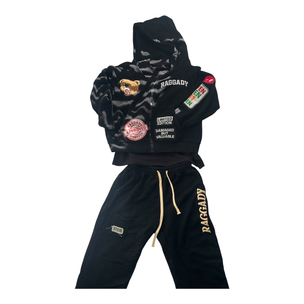 RAGGADY Slouch Set + Free Tee