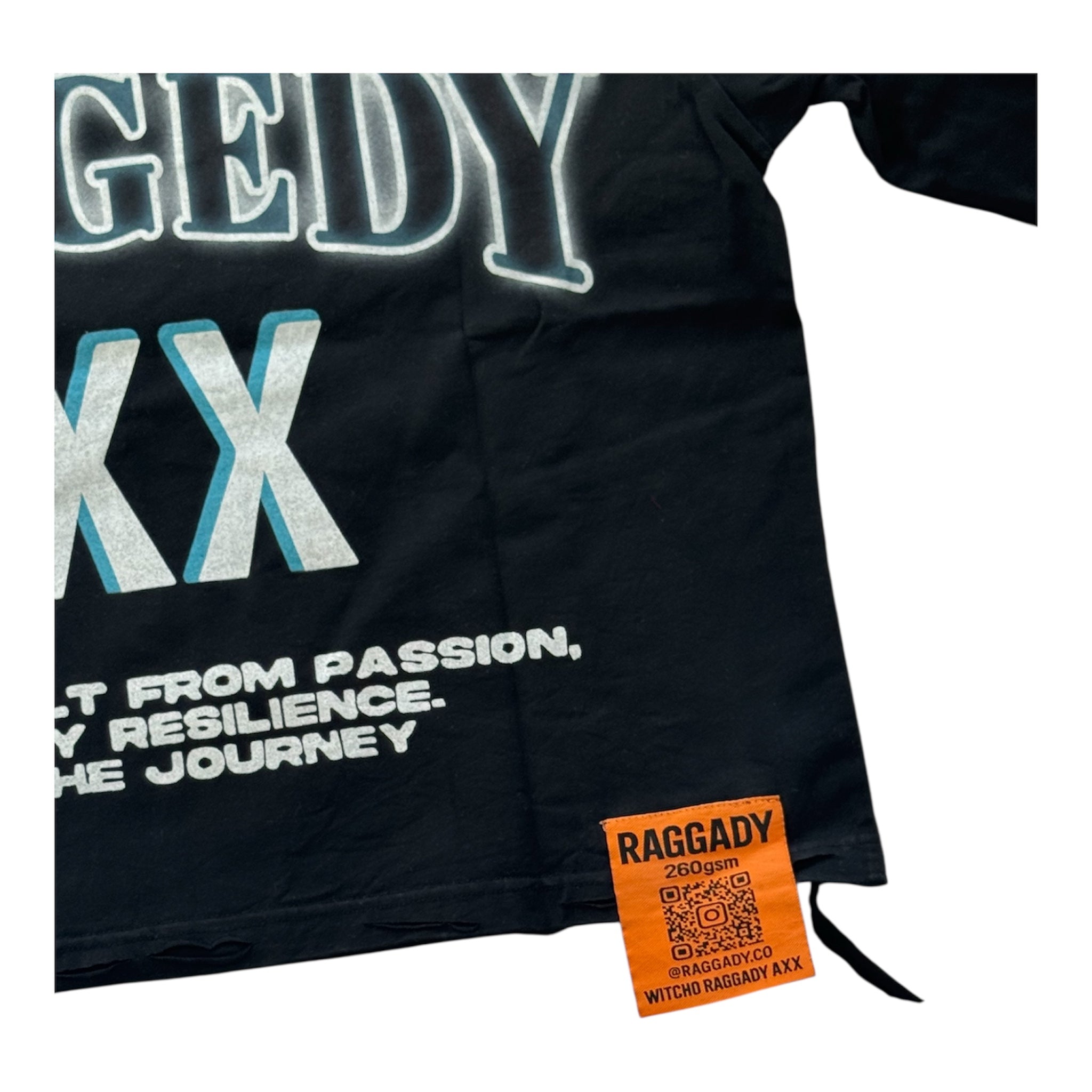 RAGGADY heavy weight oversized tee