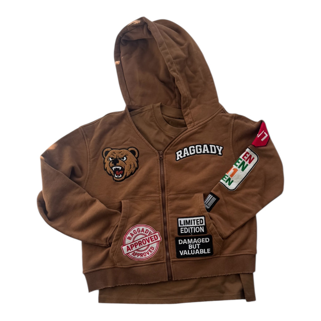 RAGGADY Slouch hoodie + free tee